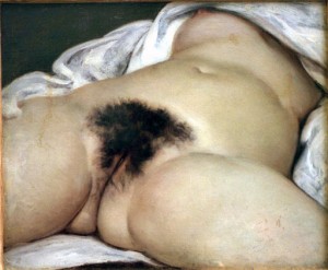 L’origine du monde, Courbet, 1866, Musée d’Orsay