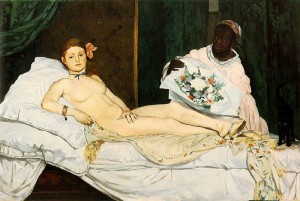 Olympia, Édouard Manet, 1863, Musée d’Orsay