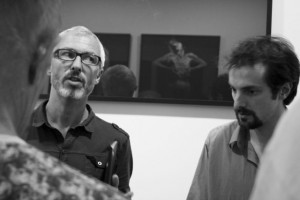 Hervé Szydlowski, à gauche, et Philippe Gauthier, qui anime les rencontres philosophiques au Musée de Gap