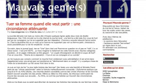 mauvais genres